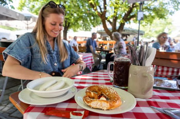Weisswurst-Frühstück