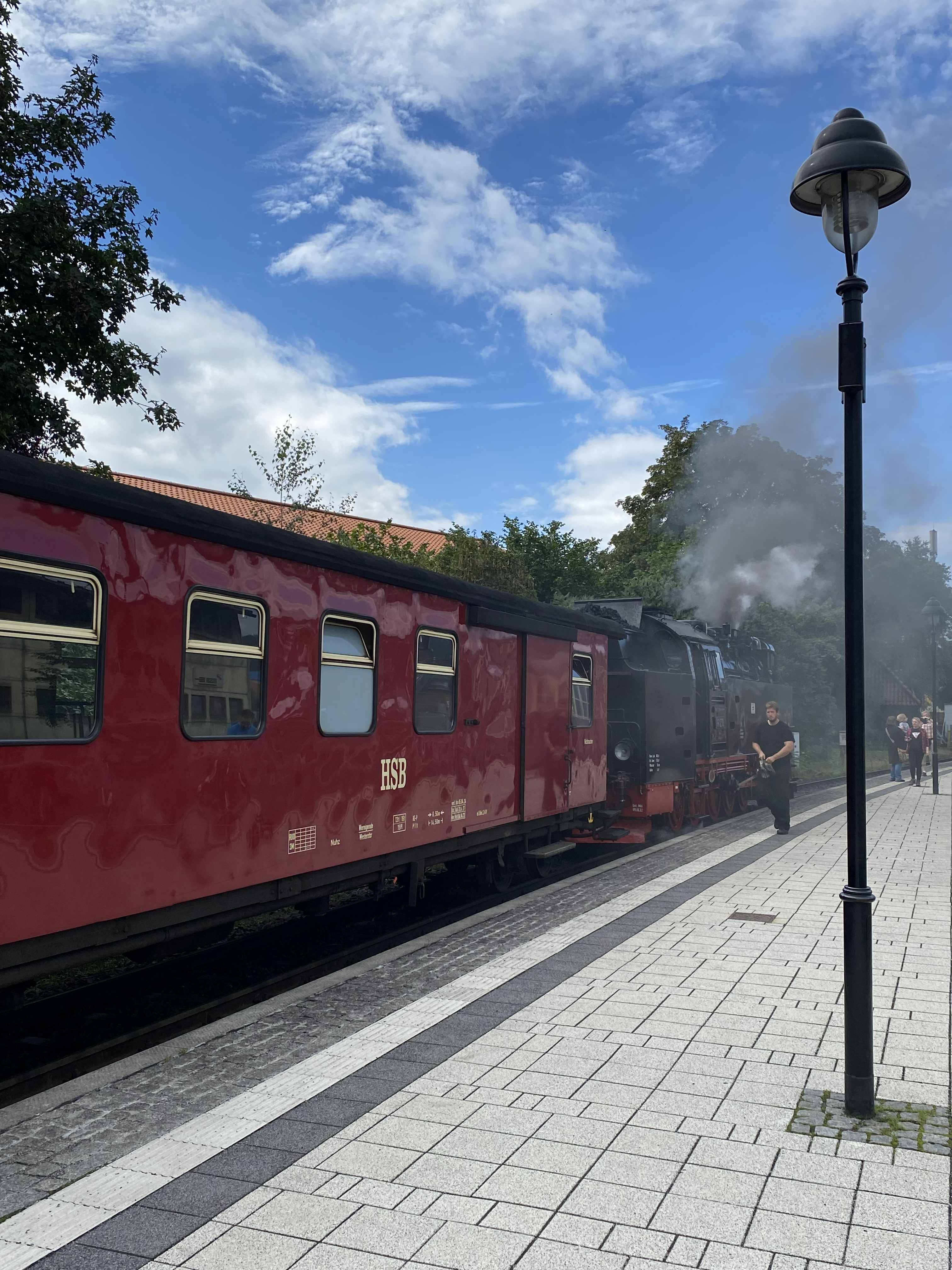 Aufnahme der Harzerbahn 